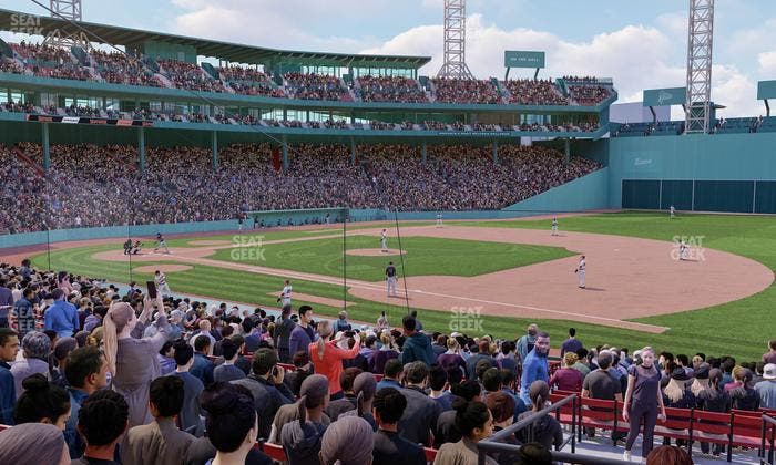 Fenway Park - Section Loge Box 103 Seat View
