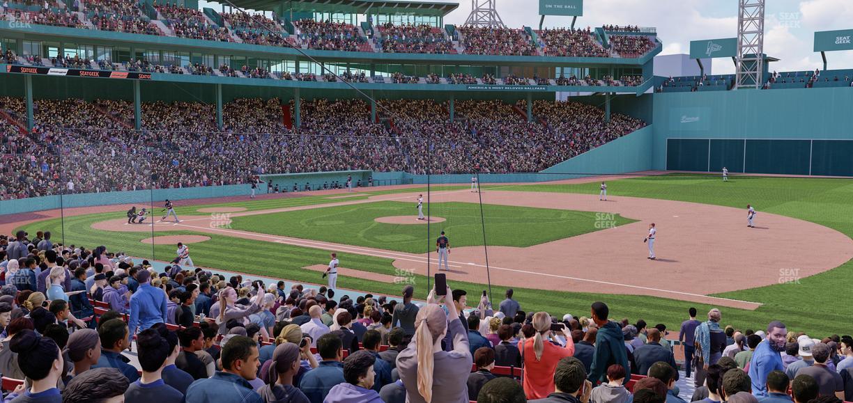 Fenway Park - Section Loge Box 104 Seat View