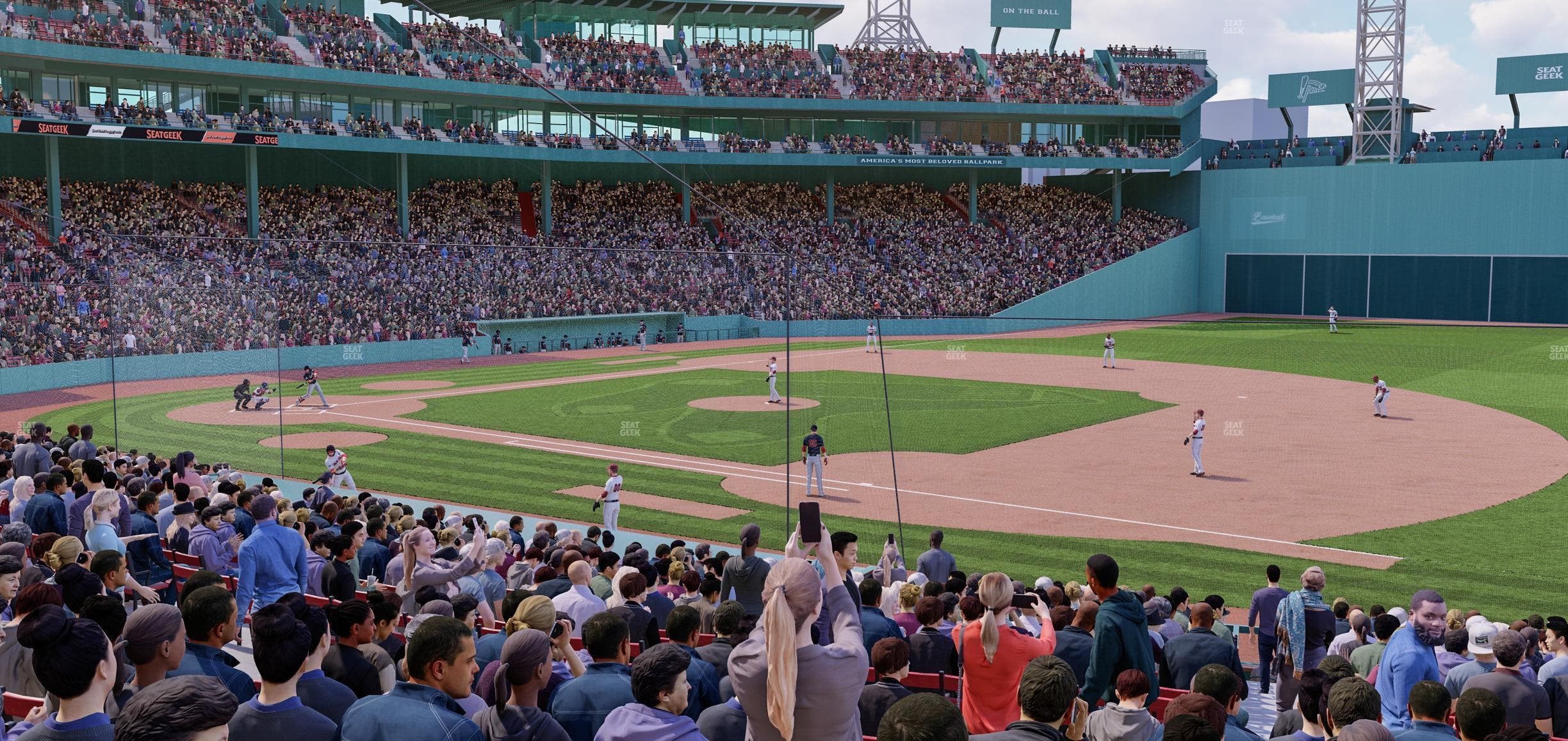 Fenway Park - Section Loge Box 104 Seat View