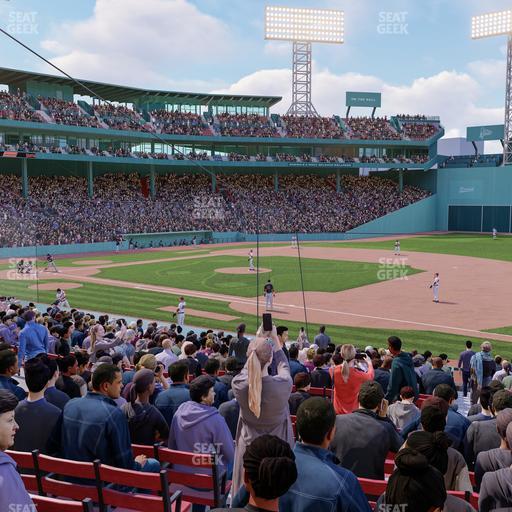 Fenway Park - Section Loge Box 104 Seat View