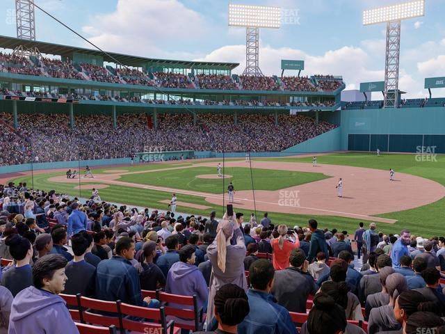 Fenway Park - Section Loge Box 104 Seat View