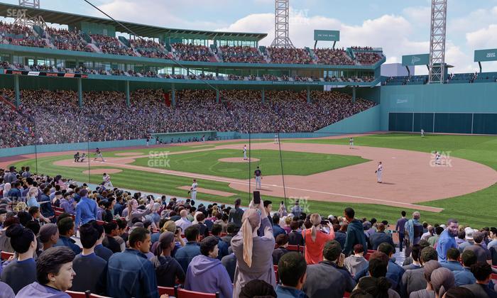 Fenway Park - Section Loge Box 104 Seat View
