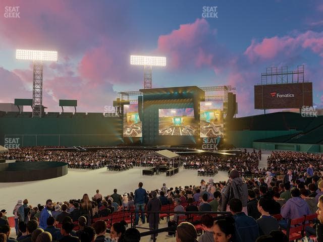 Fenway Park - Section Loge Box 104 Seat View