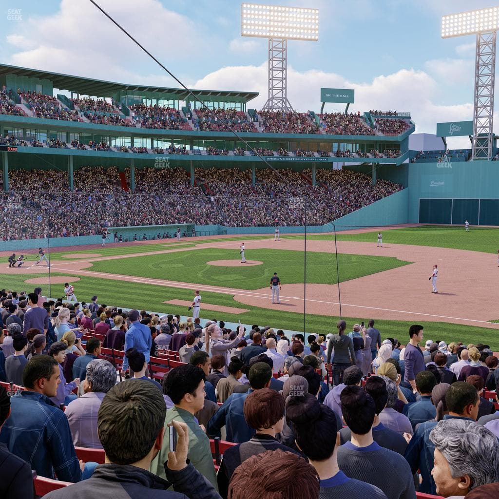 Fenway Park - Section Loge Box 105 Seat View