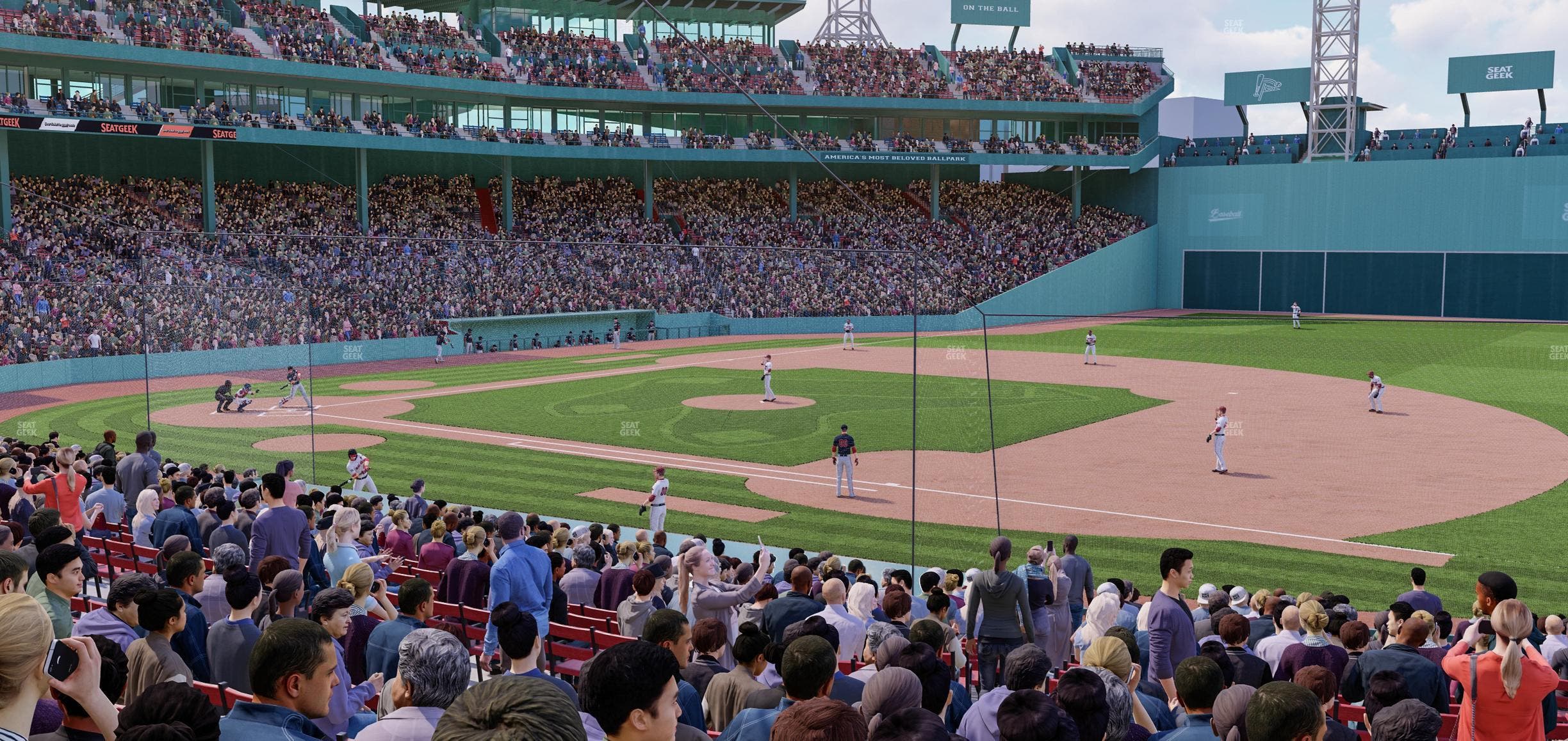 Fenway Park - Section Loge Box 105 Seat View