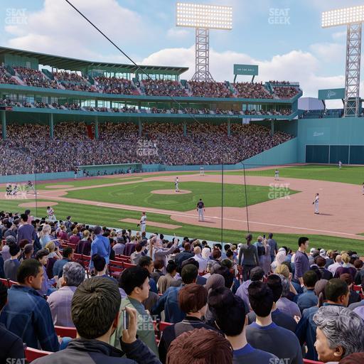 Fenway Park - Section Loge Box 105 Seat View