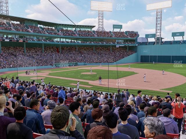 Fenway Park - Section Loge Box 105 Seat View