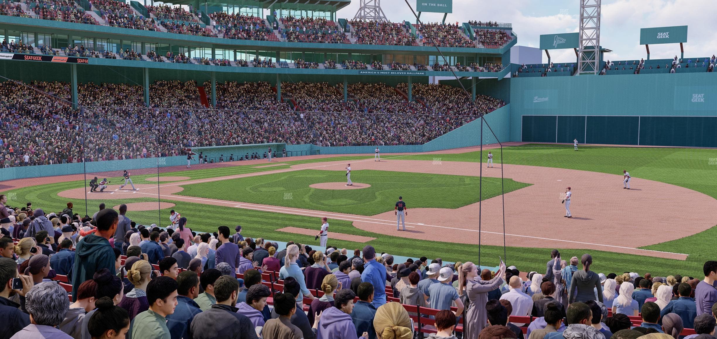 Fenway Park - Section Loge Box 106 Seat View