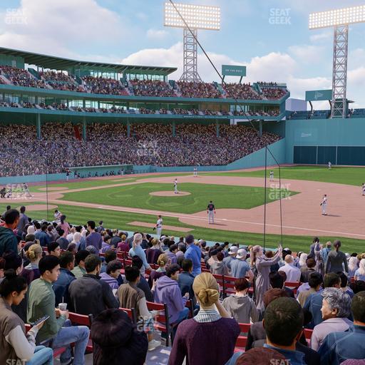 Fenway Park - Section Loge Box 106 Seat View