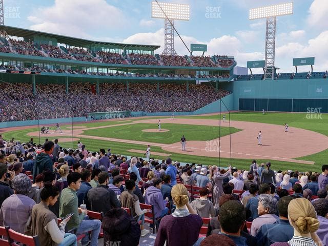 Fenway Park - Section Loge Box 106 Seat View