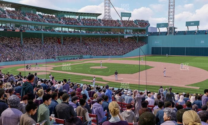 Fenway Park - Section Loge Box 106 Seat View