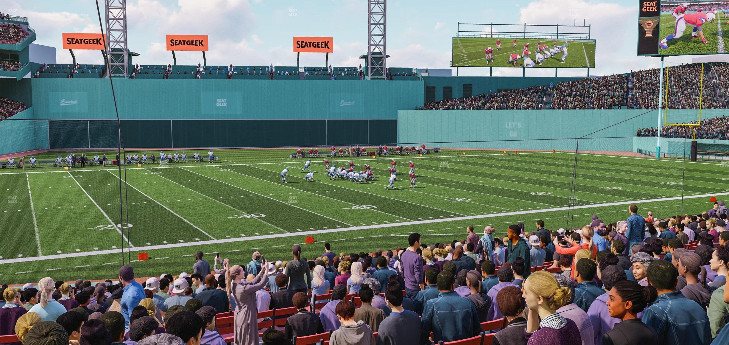 Fenway Park - Section Loge Box 107 Seat View