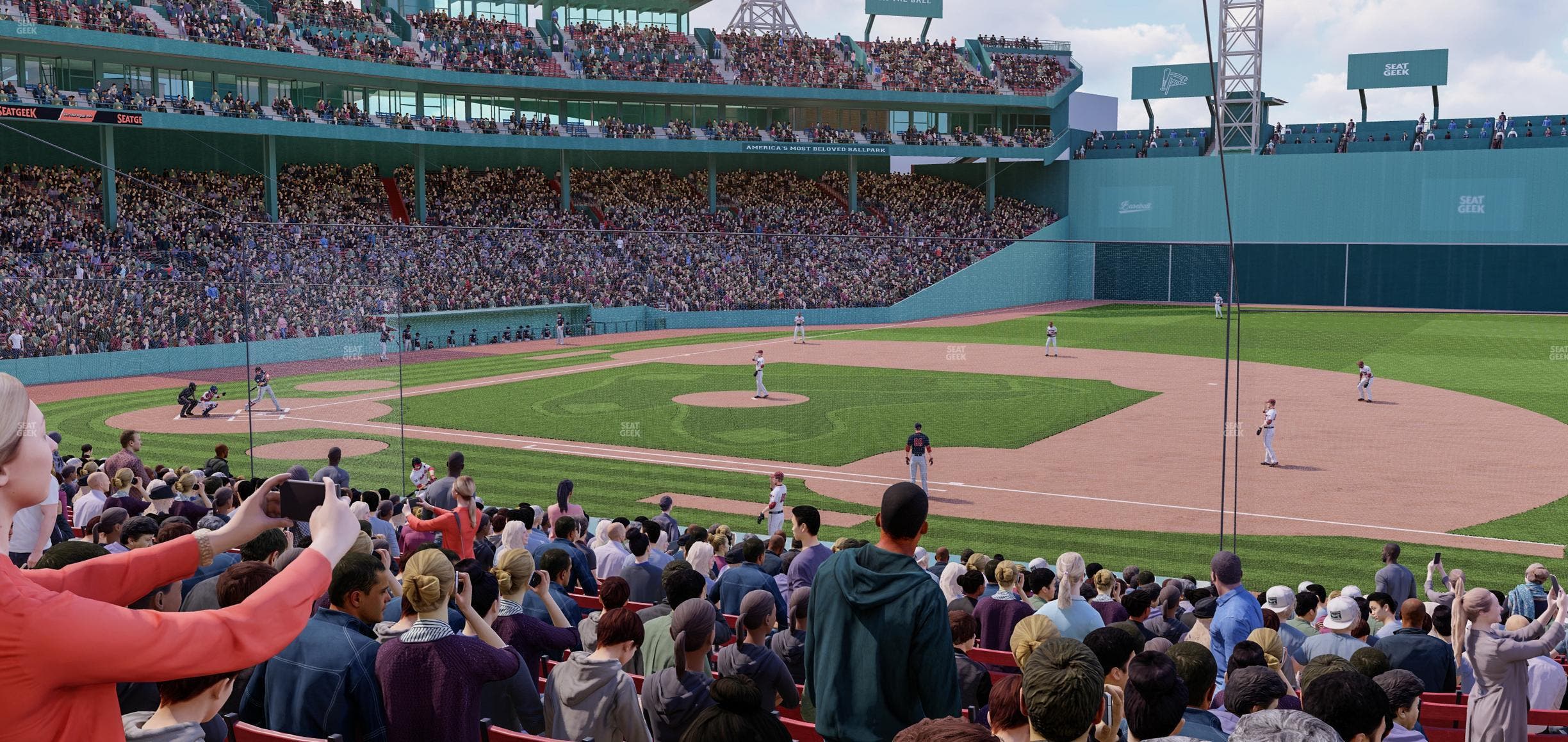 Fenway Park - Section Loge Box 107 Seat View