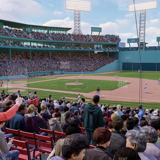 Fenway Park - Section Loge Box 107 Seat View