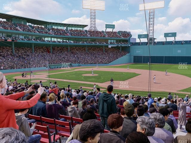 Fenway Park - Section Loge Box 107 Seat View