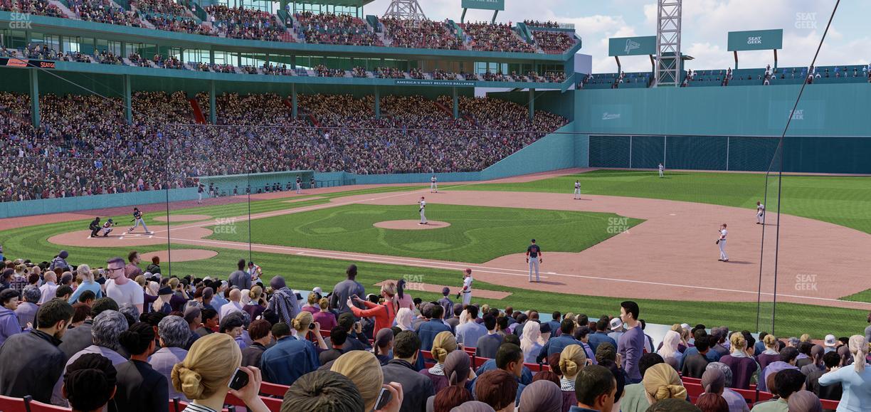 Fenway Park - Section Loge Box 108 Seat View