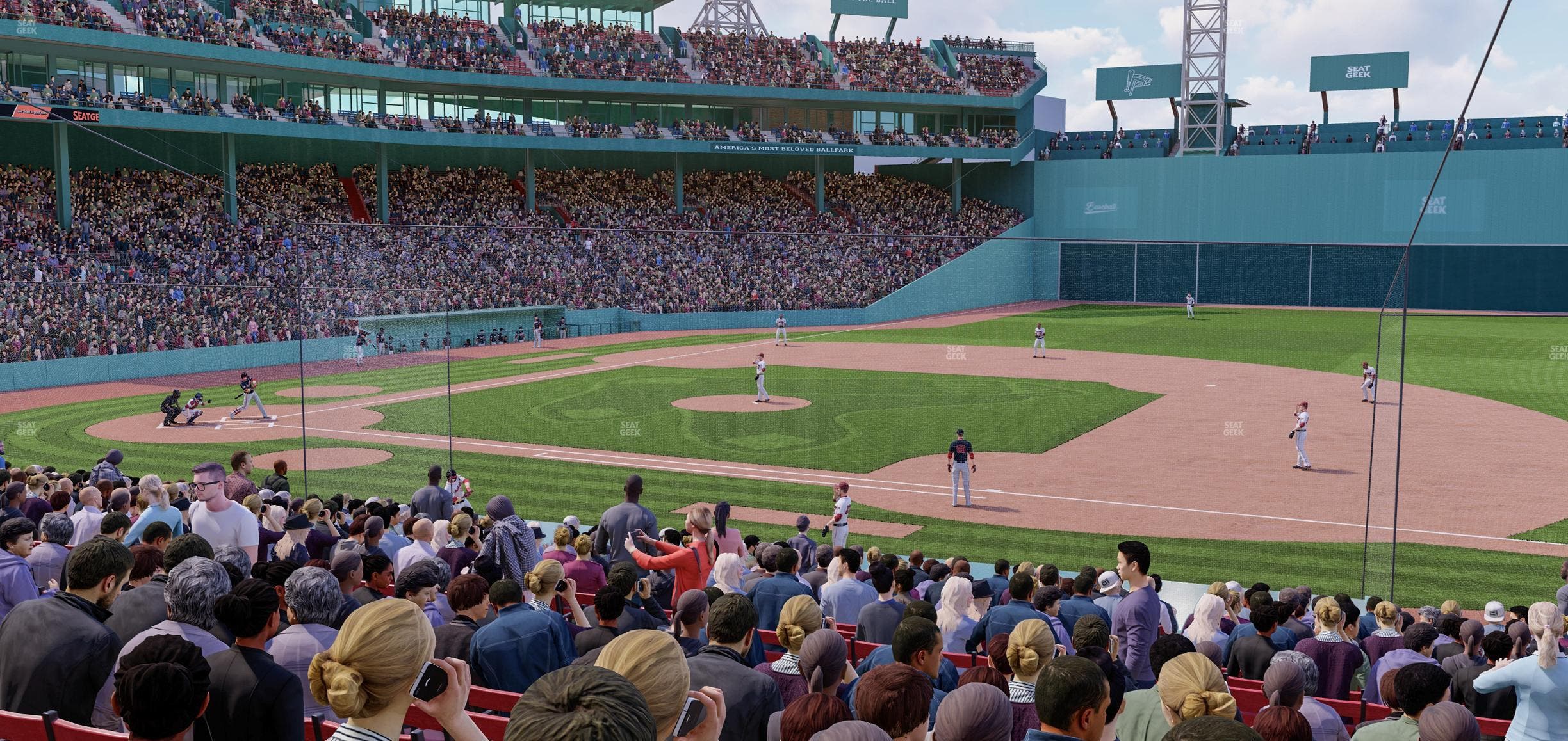 Fenway Park - Section Loge Box 108 Seat View