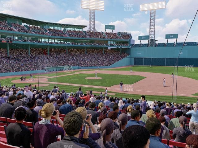 Fenway Park - Section Loge Box 108 Seat View