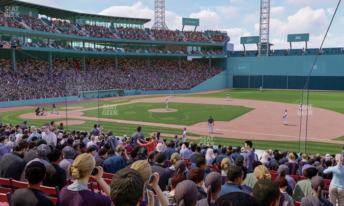 Fenway Park - Section Loge Box 108 Seat View