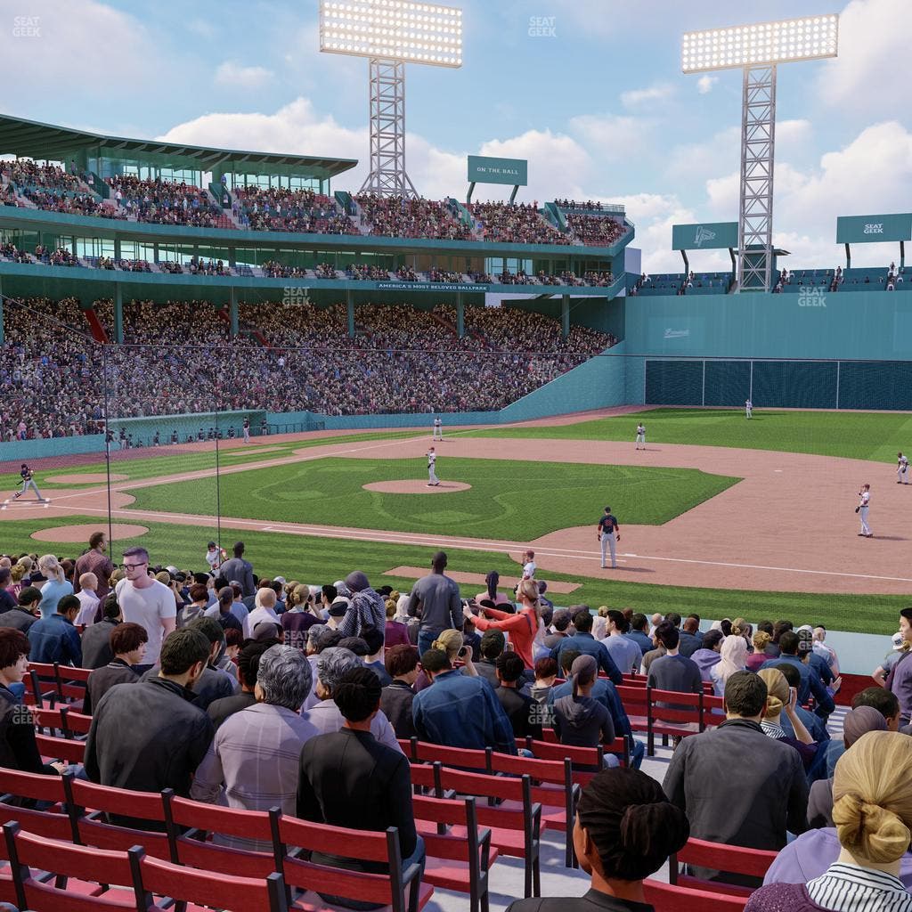 Fenway Park - Section Loge Box 109 Seat View