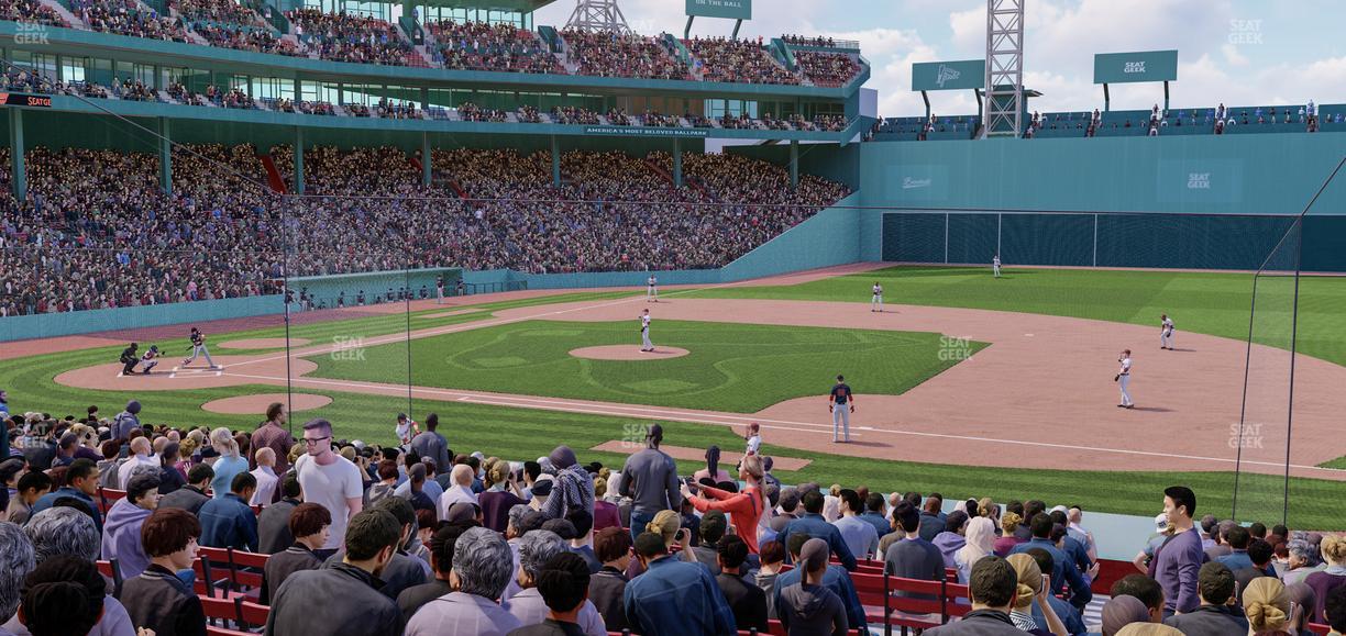 Fenway Park - Section Loge Box 109 Seat View