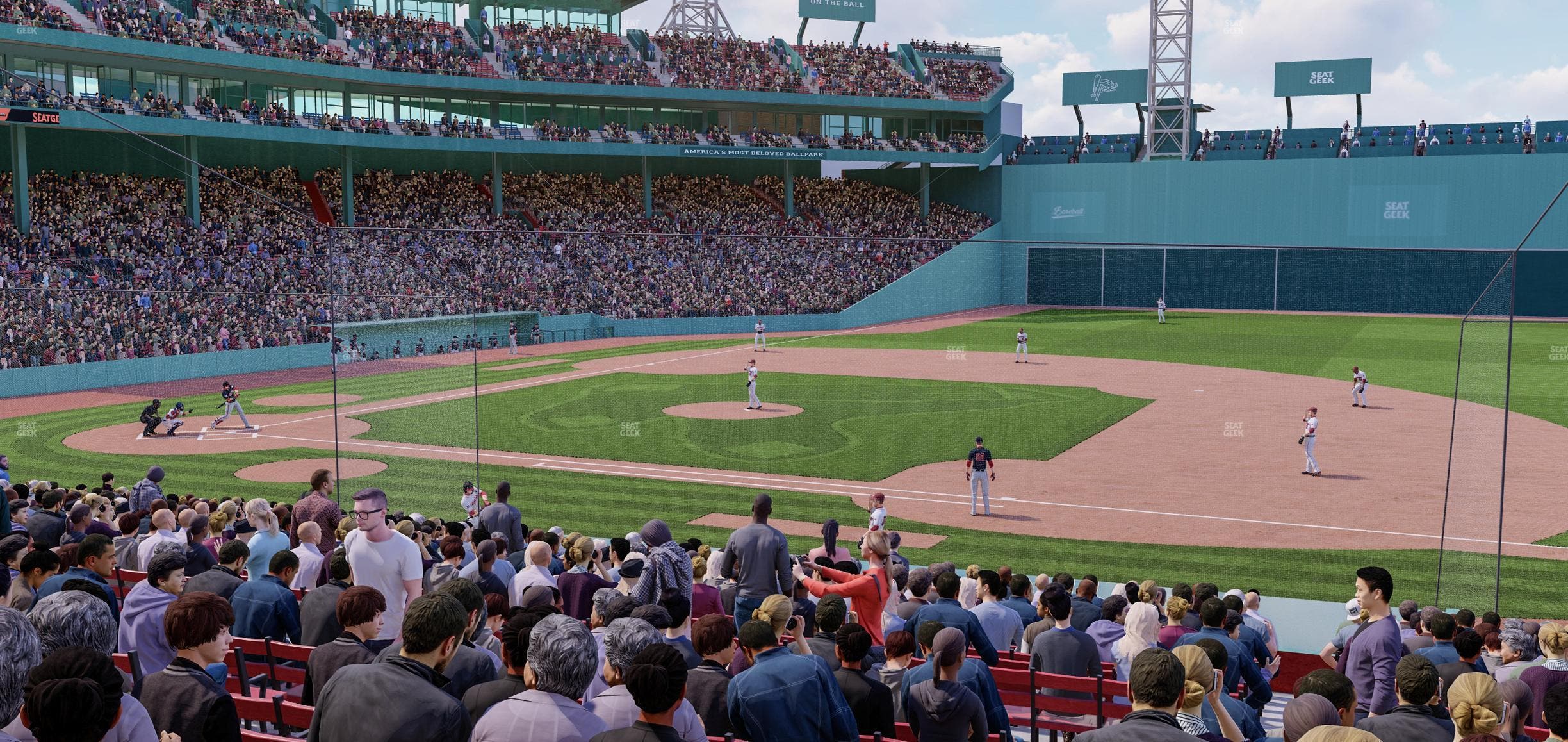 Fenway Park - Section Loge Box 109 Seat View