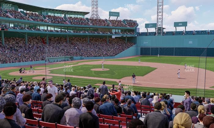 Fenway Park - Section Loge Box 109 Seat View