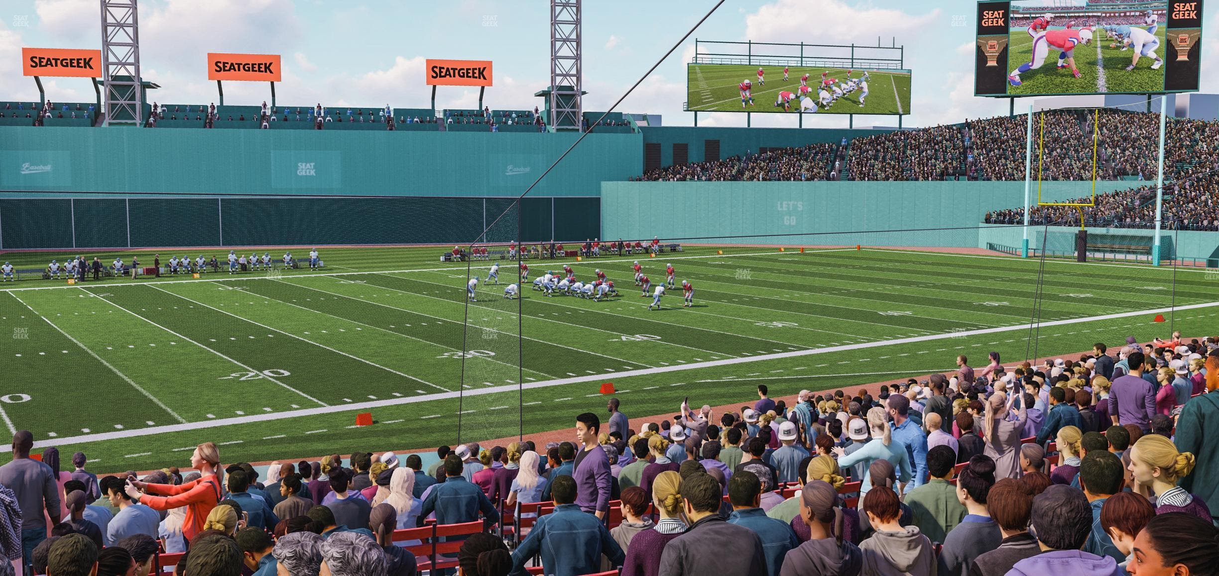 Fenway Park - Section Loge Box 110 Seat View