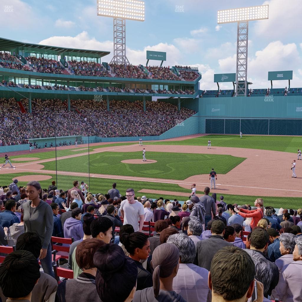 Fenway Park - Section Loge Box 110 Seat View