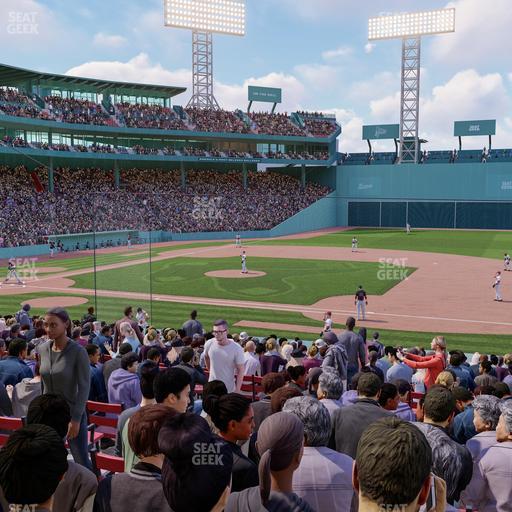 Fenway Park - Section Loge Box 110 Seat View
