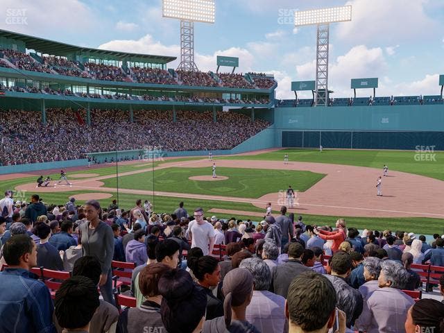 Fenway Park - Section Loge Box 110 Seat View