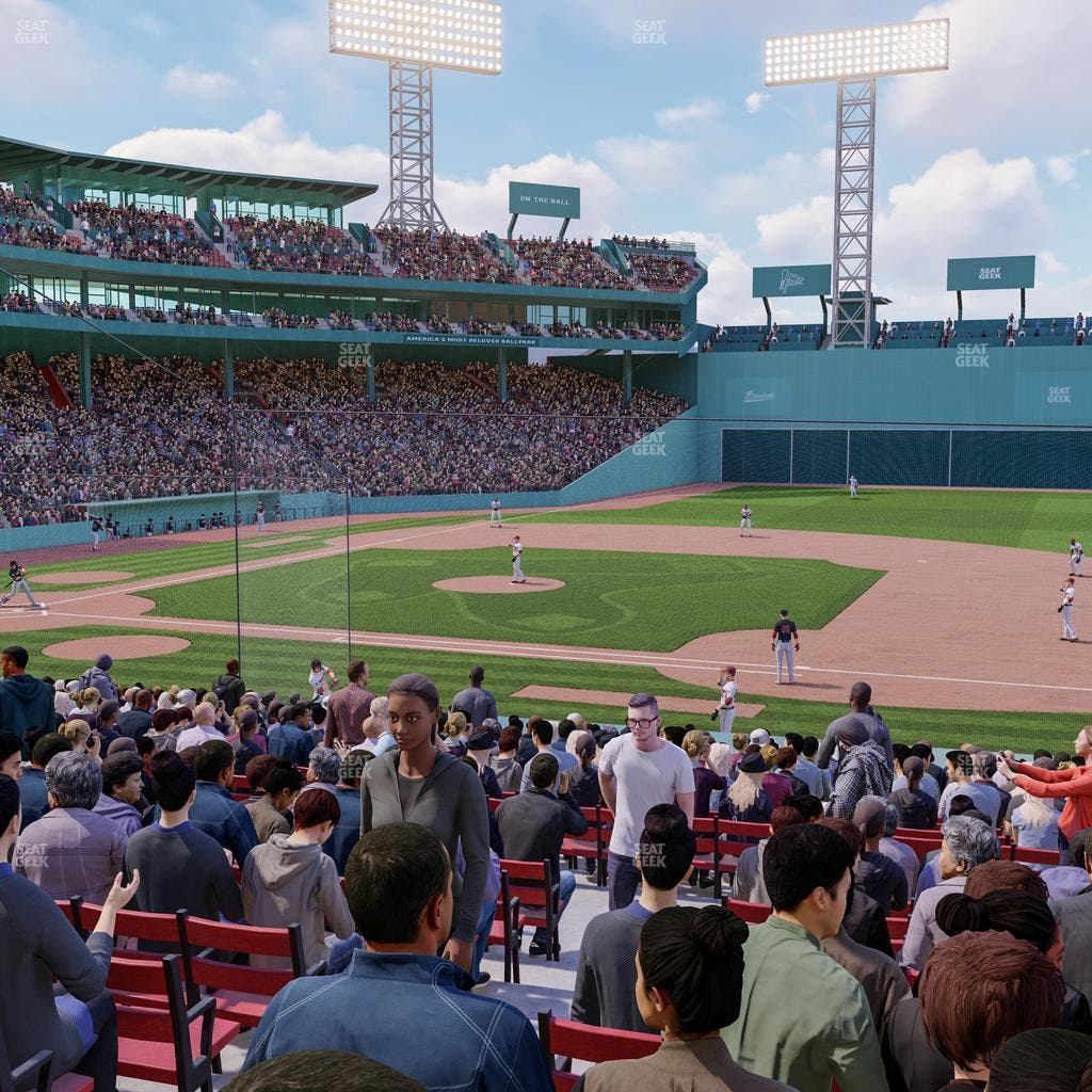 Fenway Park - Section Loge Box 111 Seat View
