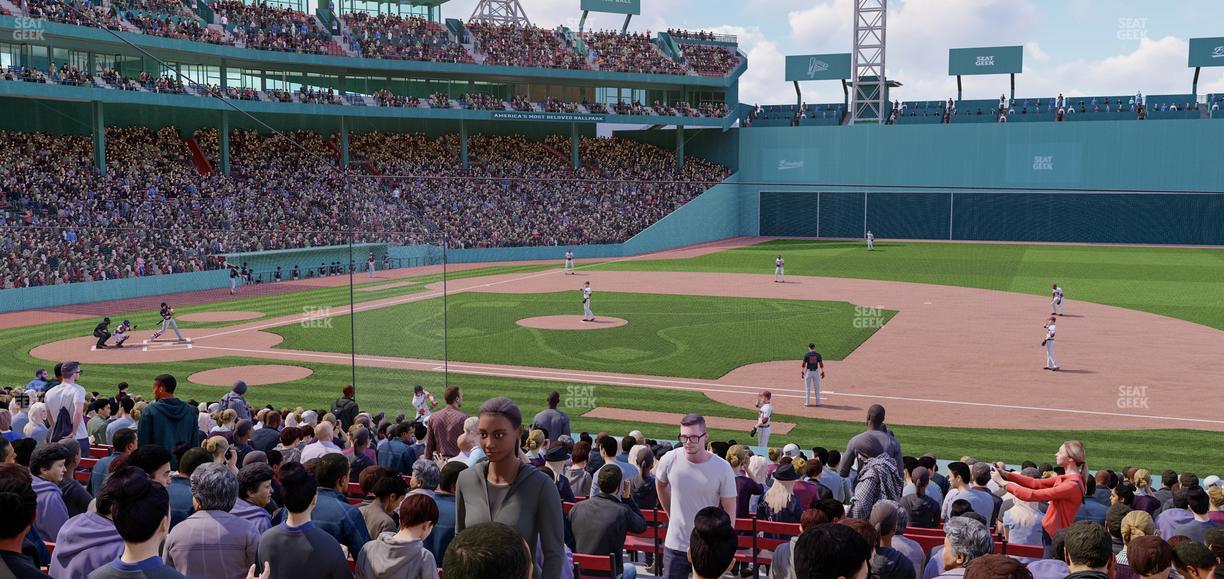 Fenway Park - Section Loge Box 111 Seat View