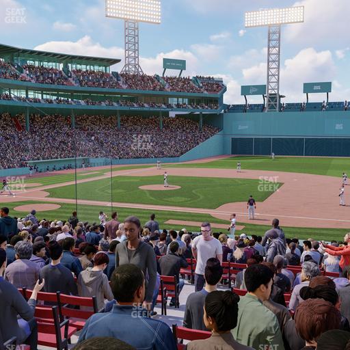 Fenway Park - Section Loge Box 111 Seat View