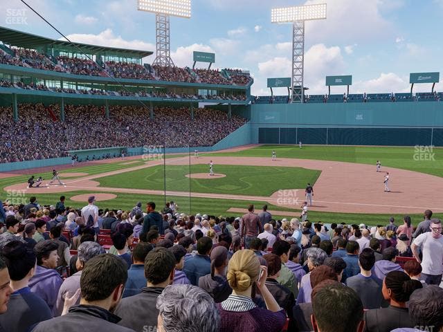 Fenway Park - Section Loge Box 112 Seat View