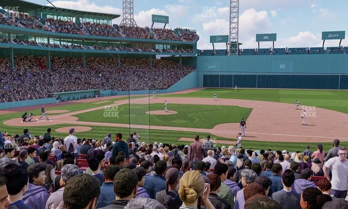 Fenway Park - Section Loge Box 112 Seat View