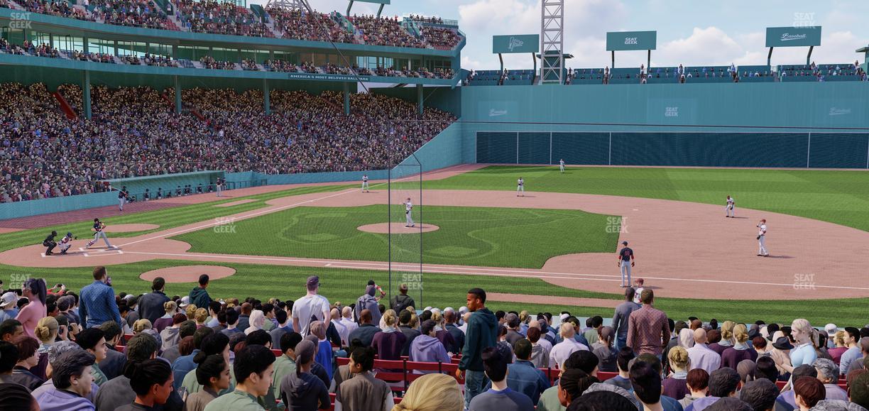 Fenway Park - Section Loge Box 113 Seat View