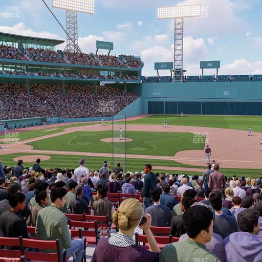 Fenway Park - Section Loge Box 113 Seat View