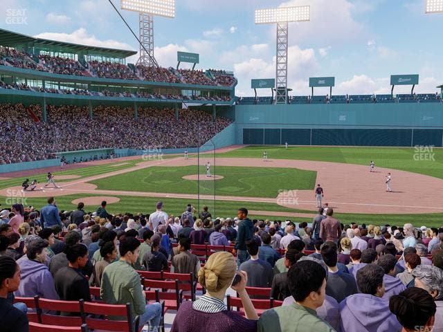 Fenway Park - Section Loge Box 113 Seat View