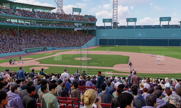 Fenway Park - Section Loge Box 113 Seat View