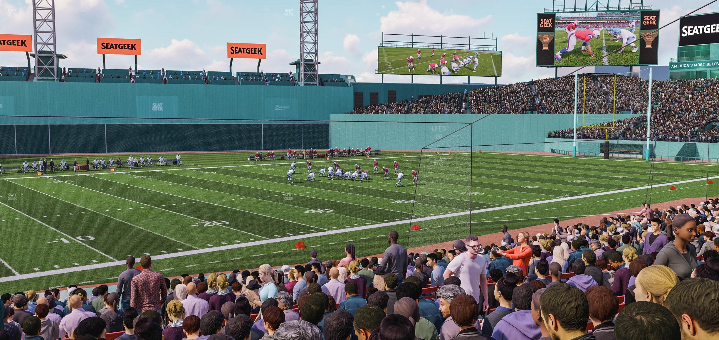 Fenway Park - Section Loge Box 113 Seat View