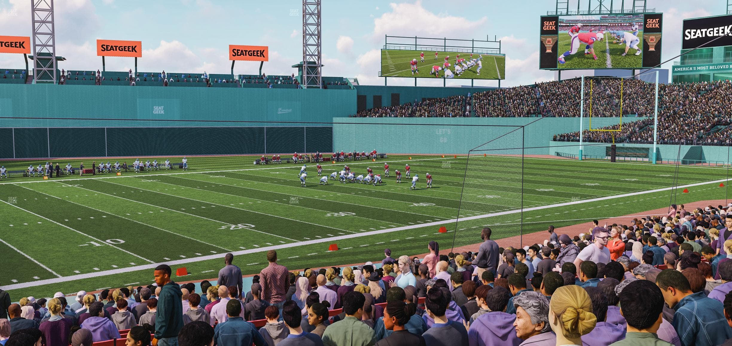 Fenway Park - Section Loge Box 114 Seat View