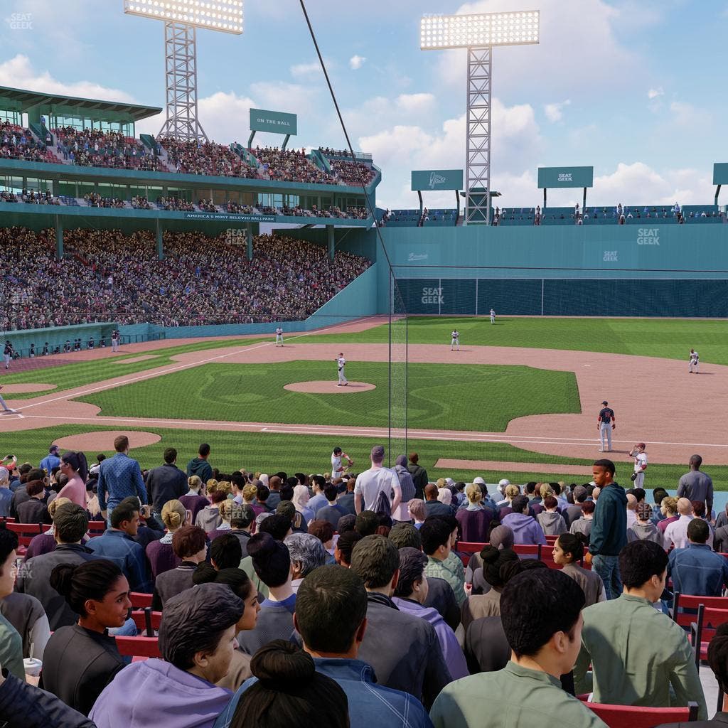 Fenway Park - Section Loge Box 114 Seat View