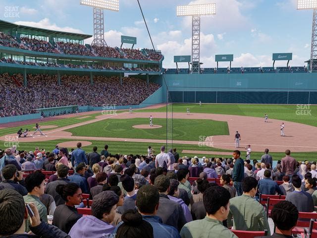 Fenway Park - Section Loge Box 114 Seat View
