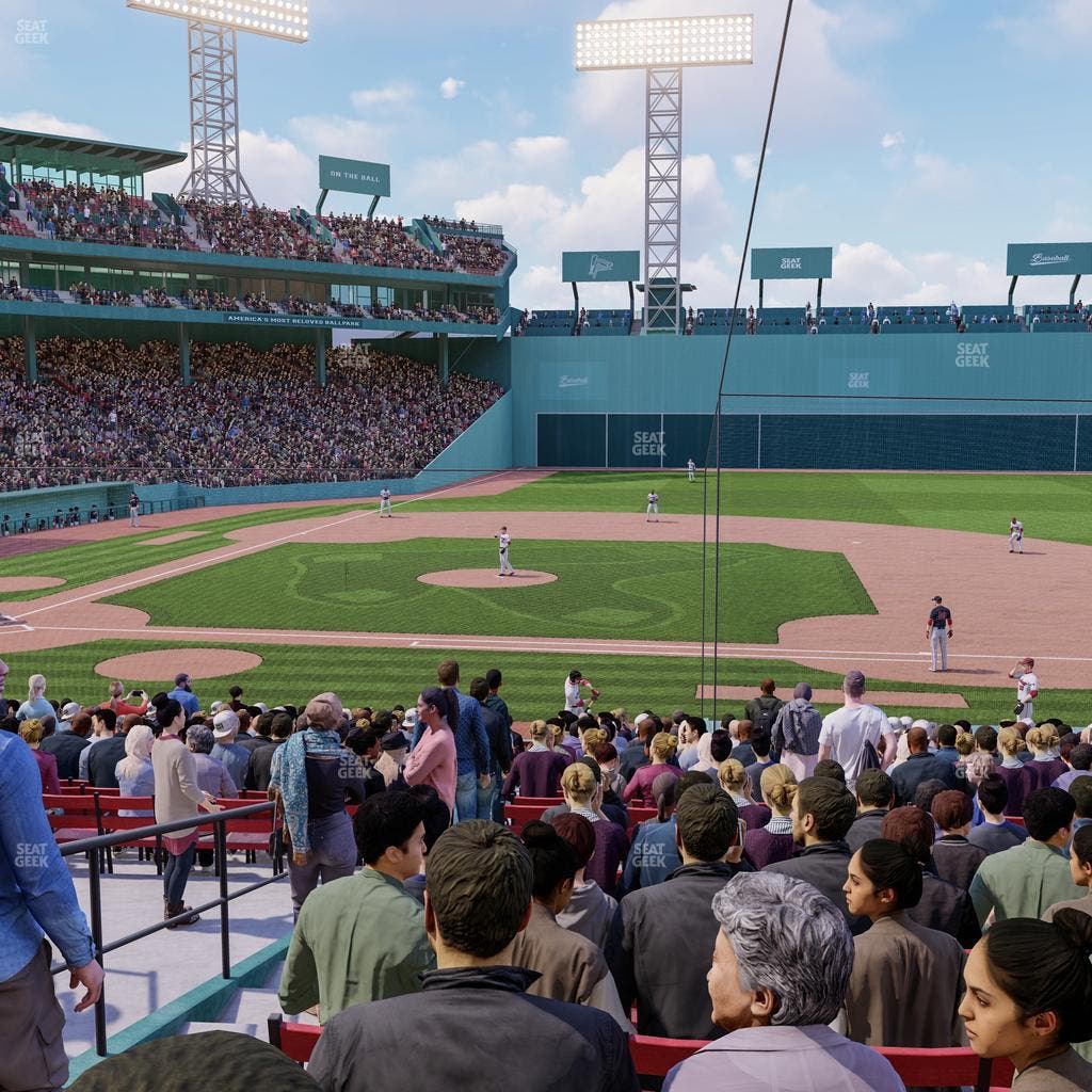 Fenway Park - Section Loge Box 115 Seat View