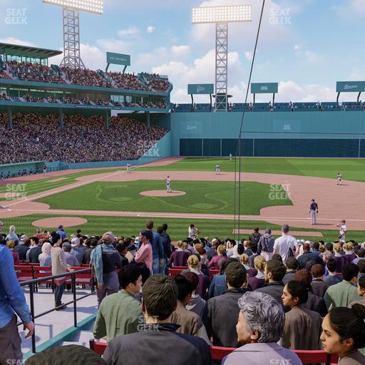 Fenway Park - Section Loge Box 115 Seat View