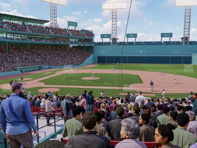 Fenway Park - Section Loge Box 115 Seat View