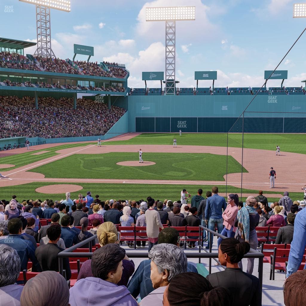 Fenway Park - Section Loge Box 116 Seat View
