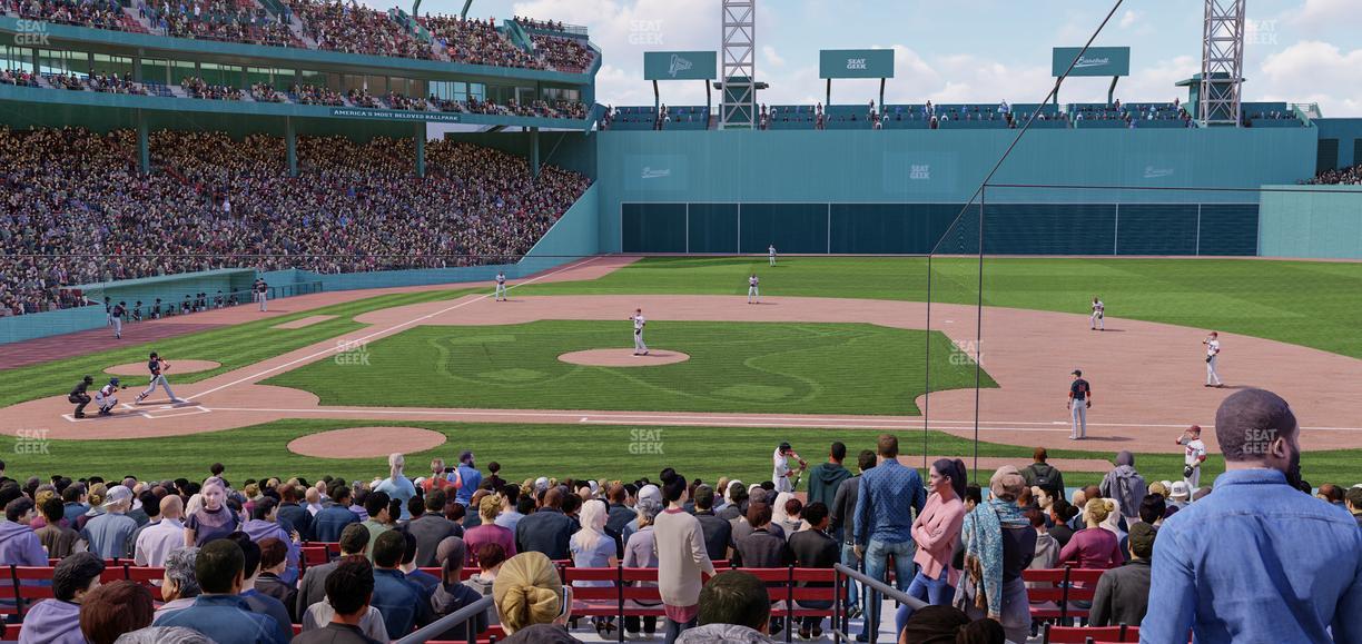 Fenway Park - Section Loge Box 116 Seat View