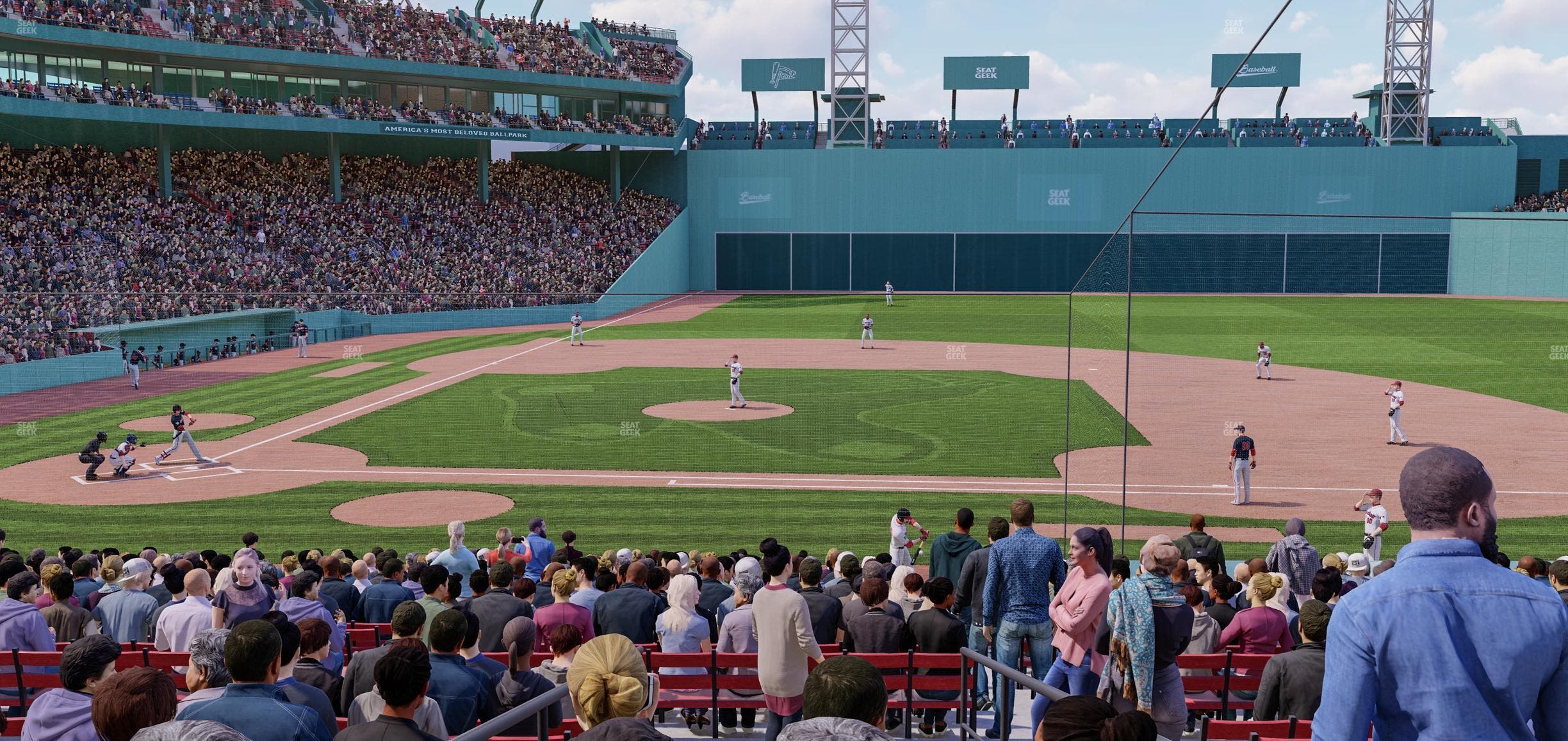 Fenway Park - Section Loge Box 116 Seat View